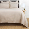 Pom Pom at Home Owen - Flax - King Coverlet at Fig Linens and Home