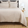 Pom Pom at Home Owen - Flax - King Coverlet at Fig Linens and Home