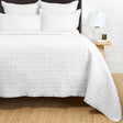 Pom Pom at Home Owen - White - King Coverlet at Fig Linens and Home