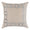 Lili Alessandra Peru Euro Border Pillow Dark Sand / Platinum 28x28