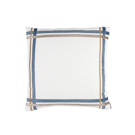 Oliver Smokey Blue Fawn Euro Pillow by Lili Alessandra | Fig Linens