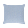 Lands Downunder Denim Solid Herringbone Pillow by Lands Downunder - at FIG LINENS AND HOME - 1