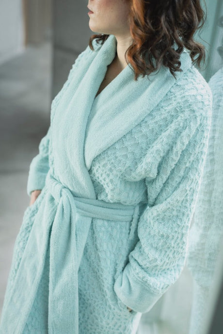 Lodge Bath Robe by Abyss Habidecor | Luxury Robes at Fig Linens and Home 3