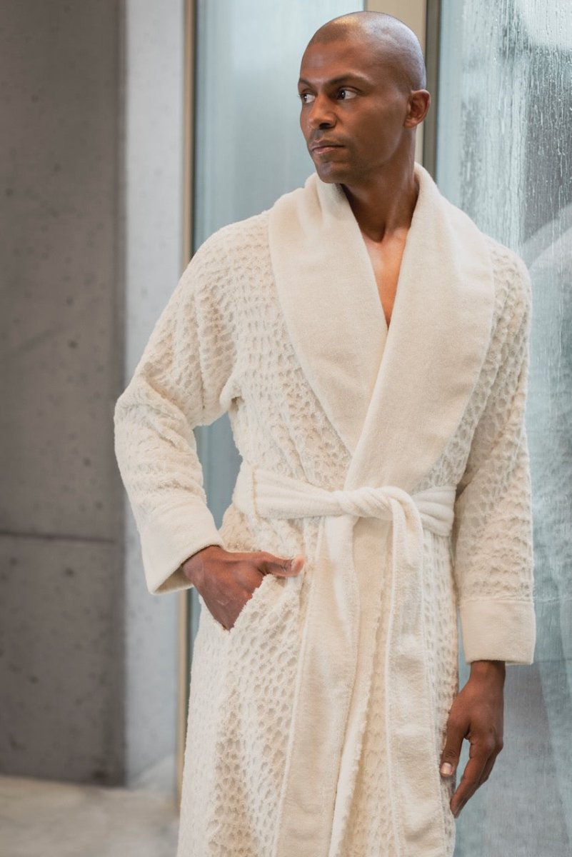 Lodge Bath Robe by Abyss Habidecor | Luxury Robes at Fig Linens and Home 2
