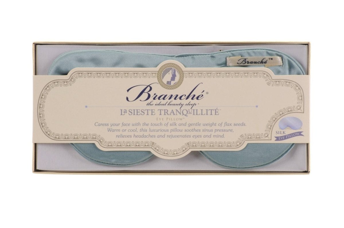 Branché La Sieste Tranquillité Silk Eye Pillow Blue
