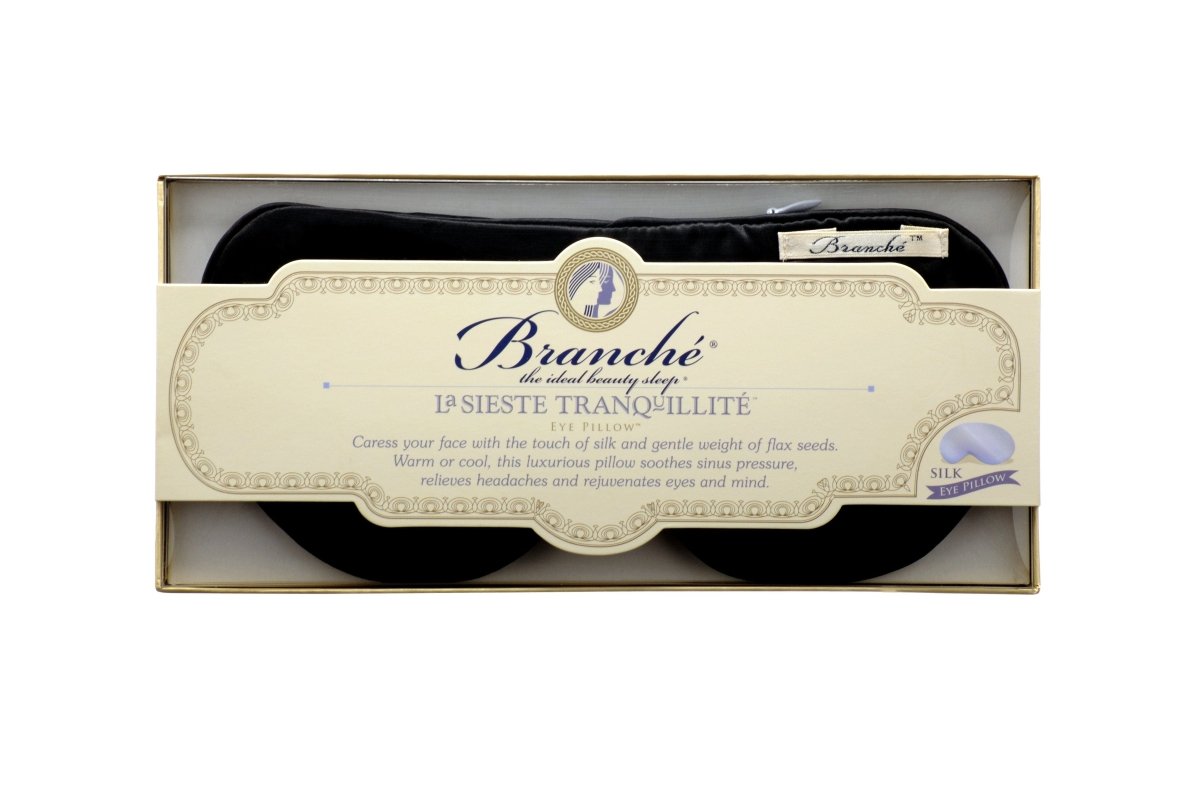 Branché La Sieste Tranquillité Silk Eye Pillow Black