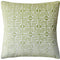 Labyrinth Velvet Sage - Throw Pillow by Ryan Studio