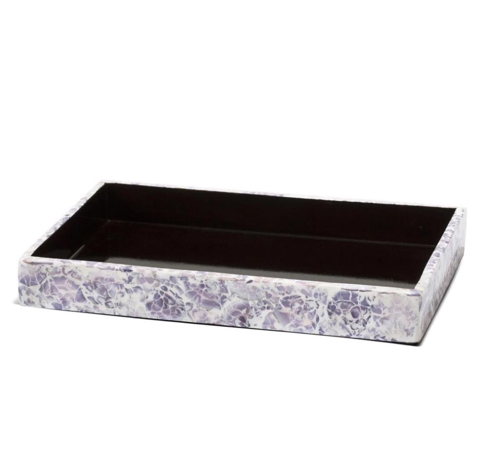 LaDorada Coralina Bath Tray - 11' x 6.8" x 1.5" Coralina at FIG LINENS AND HOME - 2