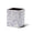 LaDorada Coralina Wastebin - 8.7" x 8.7" x 11" Coralina at FIG LINENS AND HOME - 1