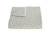 Duvet Cover - Matouk Schumacher Laksha Moss Green Bedding at Fig Linens and Home
