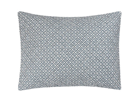 Laksha Indigo Quilted Pillow Shams by Matouk Schumacher at Fig Linens and Home
