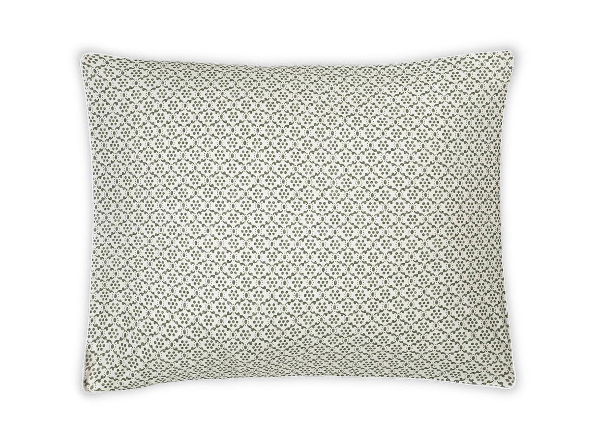 Laksha Moss Pillow Shams by Matouk Schumacher at Fig Linens and Home