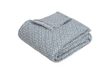Laksha Indigo Blue Quilt by Matouk Schumacher | Fig Linens and Home