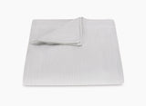 Lana Melange Silver Duvet Cover | Matouk at Fig Linens and Home