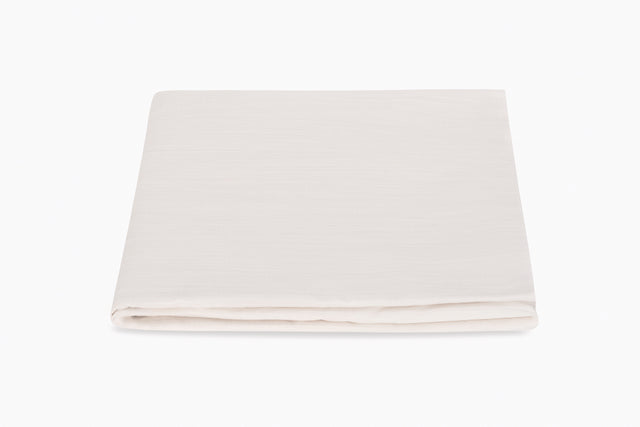 Lana Melange Café au Lait Fitted Sheet | Matouk at Fig Linens and Home