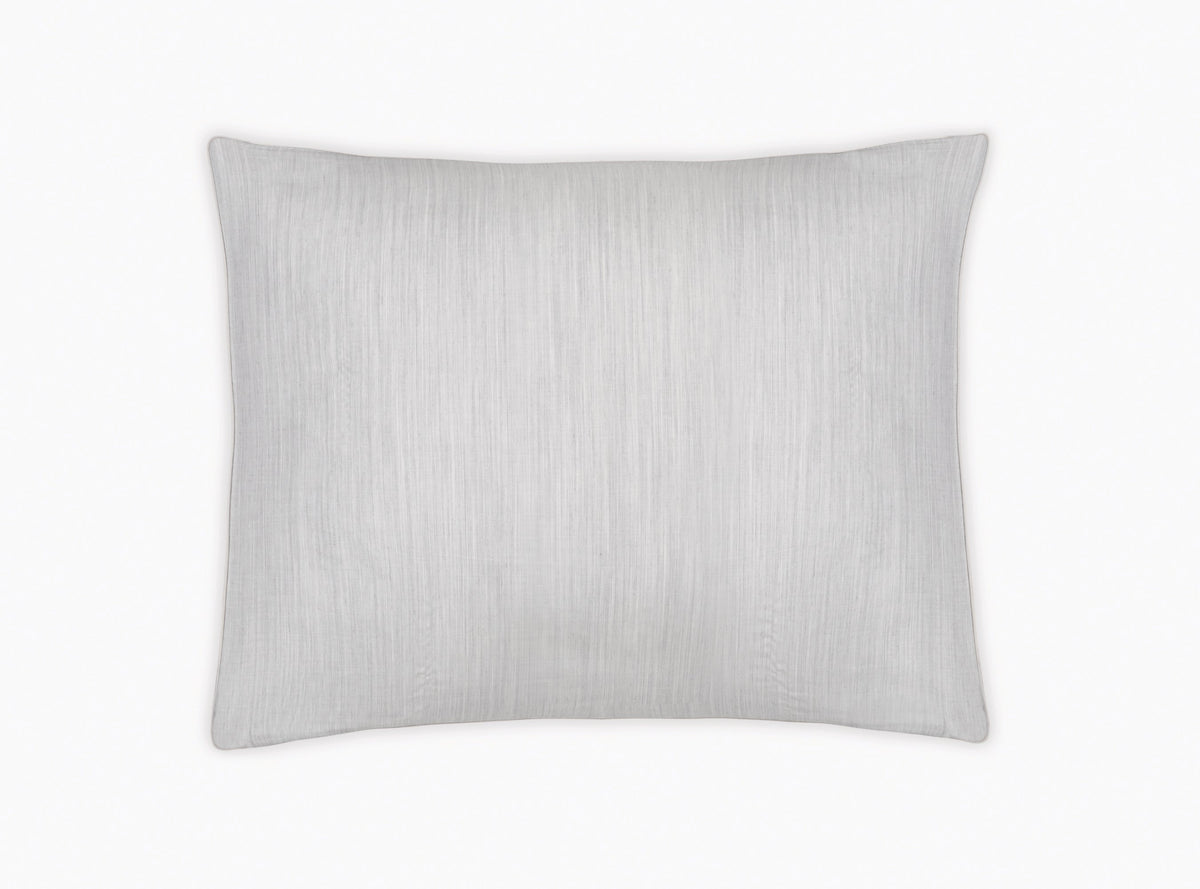 Lana Melange Silver Sham | Matouk at Fig Linens and Home