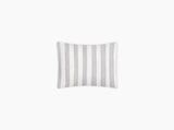 Lana Stripe Silver Boudoir Sham | Matouk at Fig Linens and Home