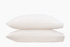 Lana Melange Café au Lait Pillowcase - Pair | Matouk at Fig Linens and Home