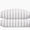 Lana Stripe Silver Pillowcase - Pair | Matouk at Fig Linens and Home
