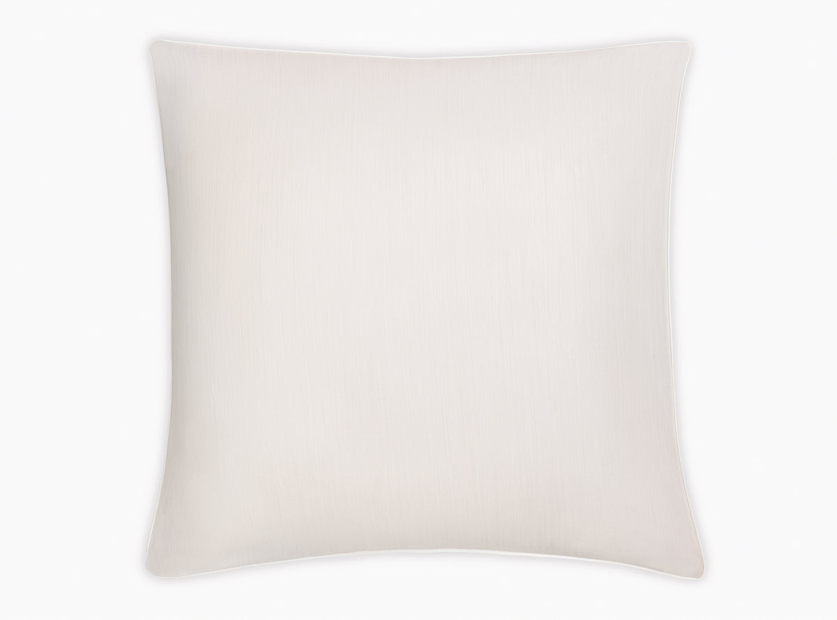 Lana Melange Café au Lait Euro Sham | Matouk at Fig Linens and Home