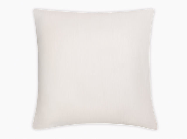 Lana Melange Café au Lait Euro Sham | Matouk at Fig Linens and Home