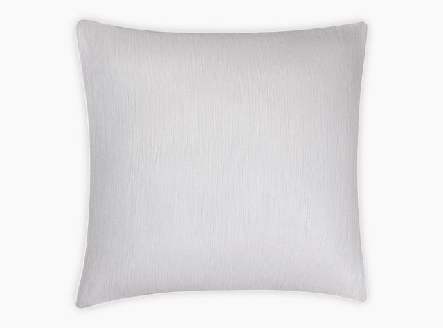 Lana Melange Silver Euro Sham | Matouk at Fig Linens and Home