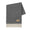 Cashmere Throw - Lands Downunder Black Onyx Pinstripe Cashmere Throw on White Background