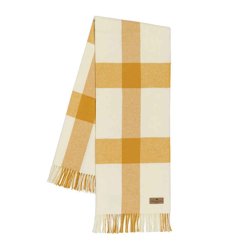 Cider Wellington Plaid Throw by Lands Downunder at Fig Linens and Home