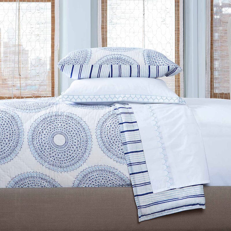 Lapis Indigo Quilts by John Robshaw FIG LINENS AND HOME