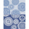 Faience Blue Tea Towel by Le Jacquard Français
