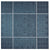 Small square tablecloth - Armoiries Cerulean Blue Table Linens by Le Jacquard Français