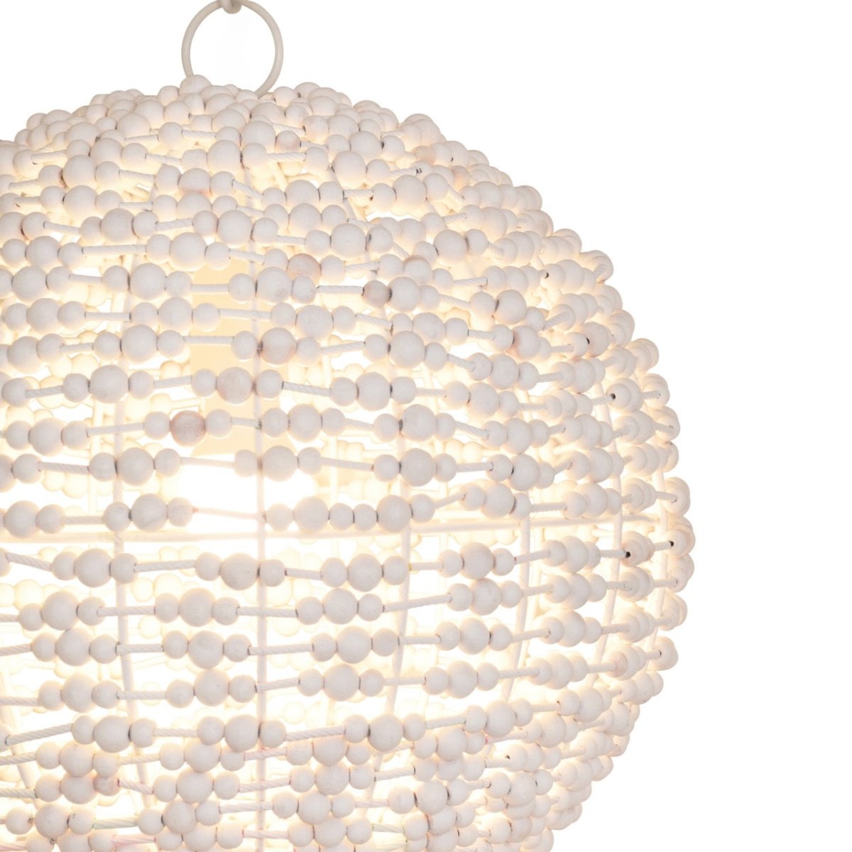 Leena Pendant Light Detail View by Worlds Away at Fig Linens and Home