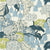 Swatch of Laura Fabric in Blue - Legacy Linens Bedding Swatch - Anna French Thibaut Fabric