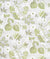 Legacy Linens - Indienne Hazel Green Swatch for Bedding - Thibaut Anna French Fabric
