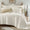 Urban Bamboo White Quilt - Lili Alessandra Quilted Coverlet at Fig Linens and Home 1