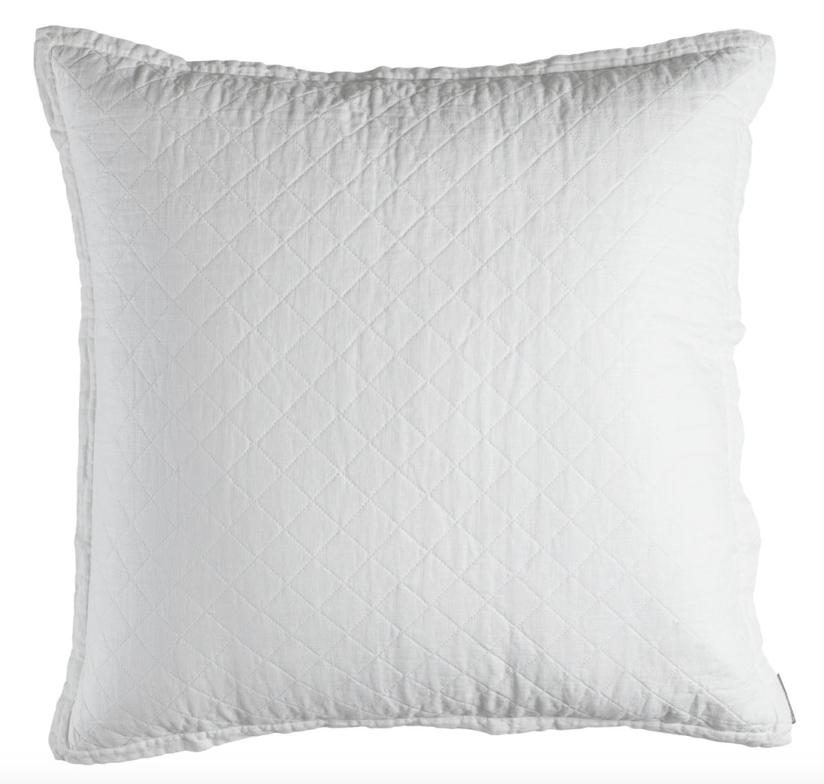 Lili Alessandra Emily White European Pillow