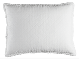 Lili Alessandra Emily White Standard Pillow