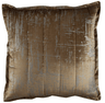 Lili Alessandra Moderne Straw Velvet Euro Pillow - Fig Linens