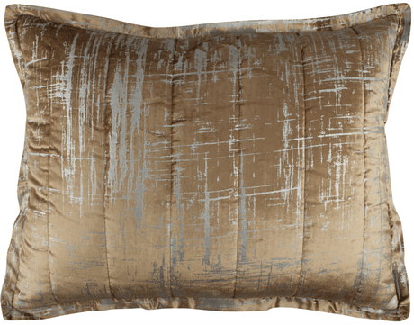 Lili Alessandra Moderne Straw Velvet Standard Pillow - Fig Linens
