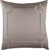 Lili Alessandra Vendome Taupe Euro Pillow