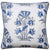 Lily Flower Blue and White Decorative Pillow - Throw Pillow by Ryan Studio at Fig Linens and Home