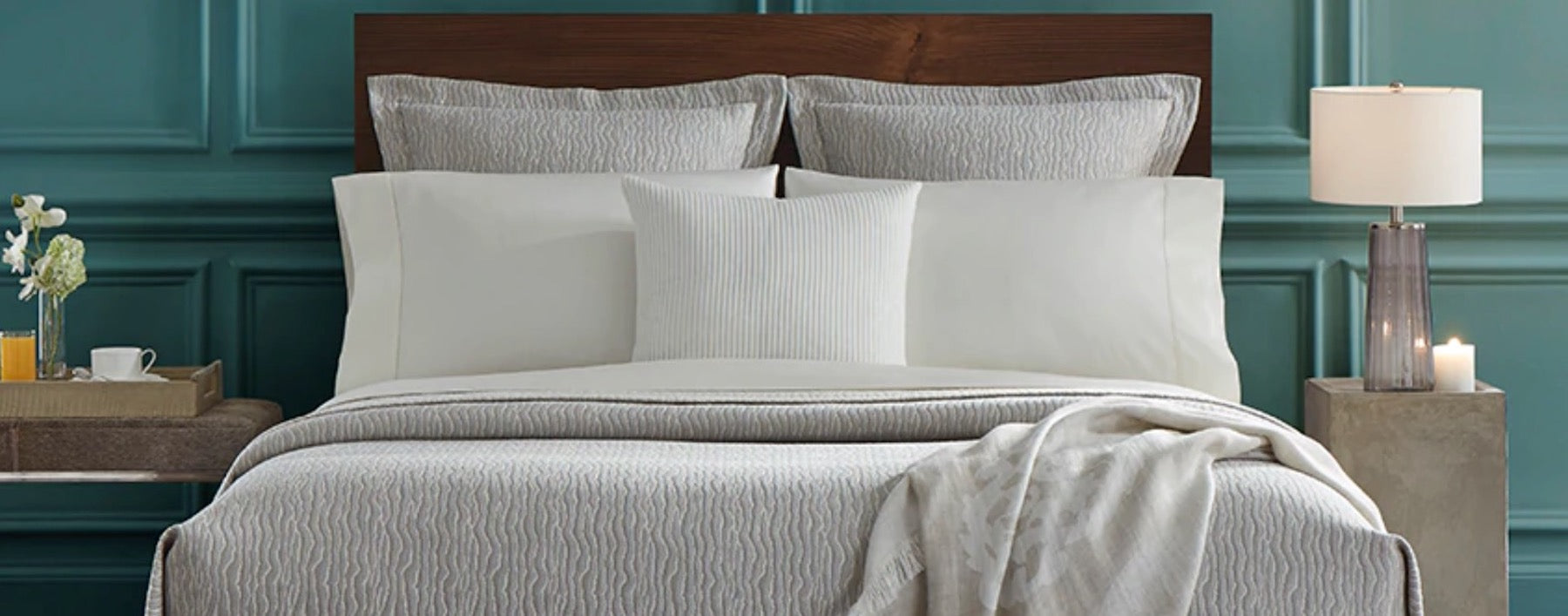 Linen Coverlet - Fine Linen Coverlets, Luxury Blanket Covers and Bed Covers at Fig Linens and Home