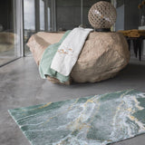 Habidecor Abyss Bath Rugs - Lipari Evergreen 280 Bath Mats & Rugs - Fig Linens and Home 1