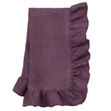 Lucca Eggplant Napkin | Mode Living at Fig Linens and Home