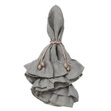Lucca Gray Napkin Lifestyle | Mode Living at Fig Linens and Home