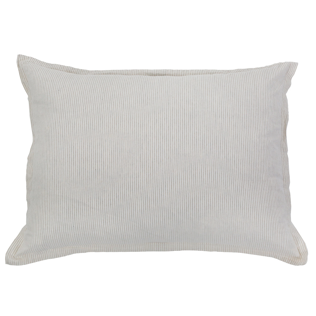 Big Pillow with Insert - Luke Natural Bedding | Pom Pom at Home at Fig Linens and Home