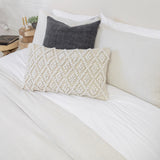 Luke Natural Sham | Pom Pom at Home at Fig Linens and Home - Lifestyle 5