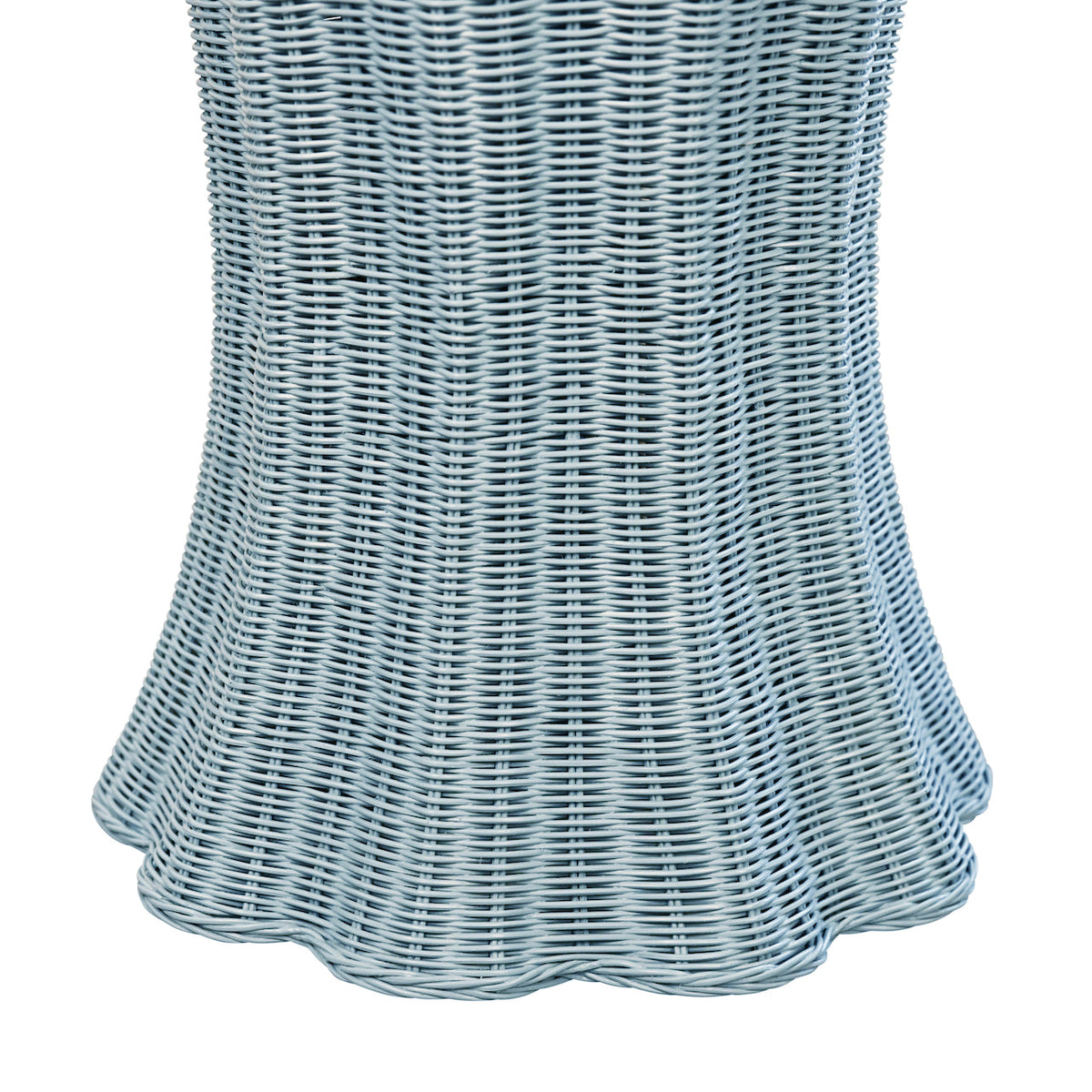 Worlds Away Maggie Light Blue Occasional Table at Fig Linens and Home - Detail 3