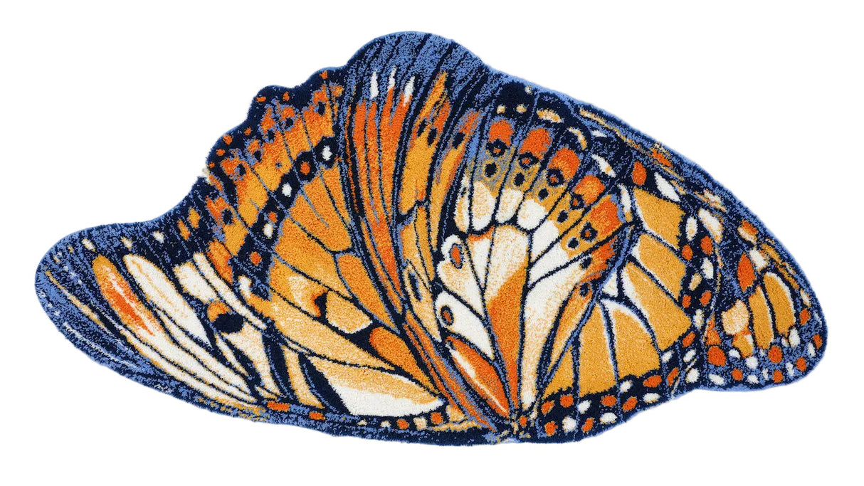 MARIPOSA 27X53 TANGERINE 614 Abyss Bath Rug at Fig Linens and Home - View 6