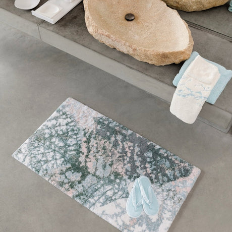 Abyss Habidecor - Monoke Aqua Bath Rug - Color 210 - Fig Linens and Home 1